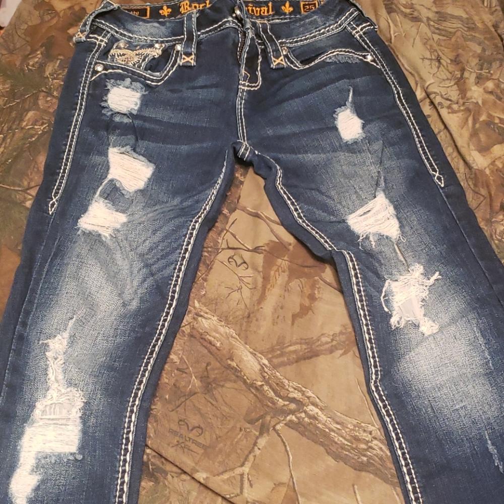 Rock revival jeans